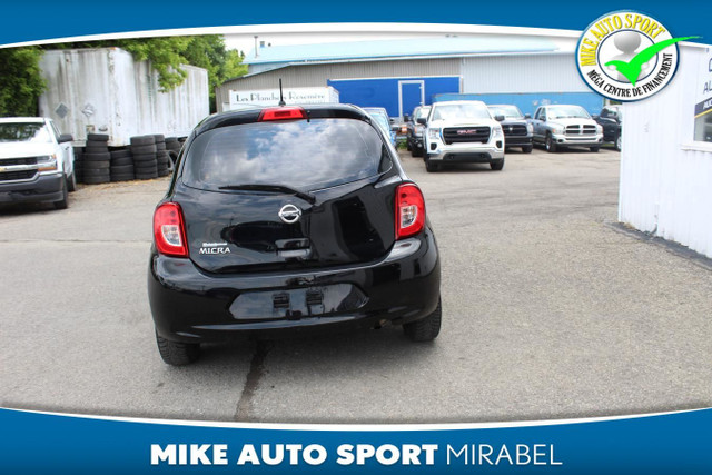 Nissan Micra S à hayon 4 portes BA 2017 à vendre in Cars & Trucks in Laval / North Shore - Image 4