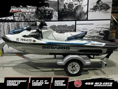 2021 SEADOO FISH PRO AUDIO PACK IDEAL POUR LA PECHE! 2021 SEADOO FISH PRO AUDIO PACK 79 HEURES MOTEU...