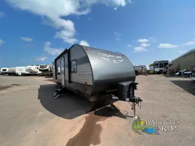 Forest River Salem Cruise Lite travel trailer 261BHXL highlight: Double Size Bunks Private Toilet &...