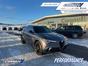 2023 Alfa Romeo Stelvio Quadrifoglio, RARE, LOADED LEATHER, AWD, PANO ROOF