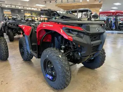 2024 Can-Am® Outlander DPS 500 64 B/W ALL CREDIT ACCEPTED! ZERO DOWN! OAC ✅PLEASE CALL OR TEXT FOR F...