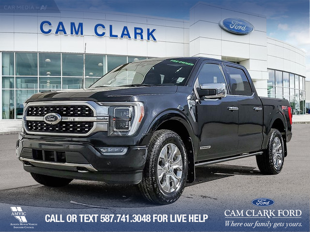 2021 Ford F-150 Platinum 701A | MOONROOF | MAX TRAILER TOW PK... in Cars & Trucks in Red Deer