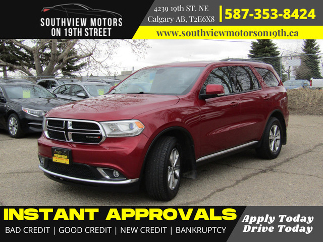 2015 Dodge Durango LIMITED-AWD-B.UP CAM **FINANCING AVAILABLE** in Cars & Trucks in Calgary