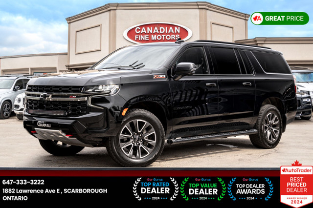 2022 Chevrolet Suburban Z71 4WD | 7 PASS | NAVI | CAM | CARPLAY  in Cars & Trucks in City of Toronto