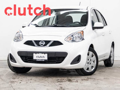 2017 Nissan Micra SV w/ Bluetooth, A/C, Cruise Control