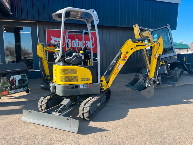 2023 Wacker Neuson EZ17 Zero-Tail-Min-Excavator in Heavy Equipment in Edmonton - Image 2