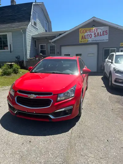 Clean, sporty Chevrolet Cruze RS, 125,580kms. Check out this 2016 Chevy Cruze LTZ RS with just over...