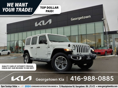  2021 Jeep Wrangler Unlimited Sahara 2.0L 4WD | NAV | ALPINE | 8