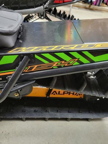 2023 Arctic Cat M 8000 Hardcore Alpha One 154/3.00" Manual Green in Snowmobiles in Cranbrook - Image 3