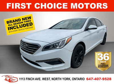 2016 HYUNDAI SONATA GLS ~AUTOMATIC, FULLY CERTIFIED WITH WARRANT