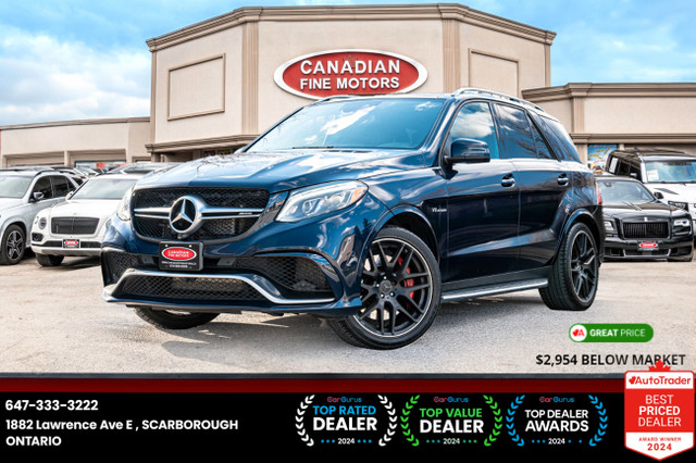 2016 Mercedes-Benz GLE-Class AMG GLE 63 S 4MATIC+| NAVI | BANG&O in Cars & Trucks in City of Toronto