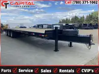 2023 Double A Trailers Highboy Deckover Trailer 8.5' x 36'