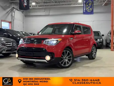 2017 Kia Soul SX Turbo/AUTO/AC/CAMERA/DEMARREUR/SIEGE CHAUFFANT/BLUETOOTH/MAGS/AUCUN ACCIDENT !! 515...