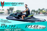 2023 Sea-Doo RXP-X APEX 300 SAVE $2650 RABAIS