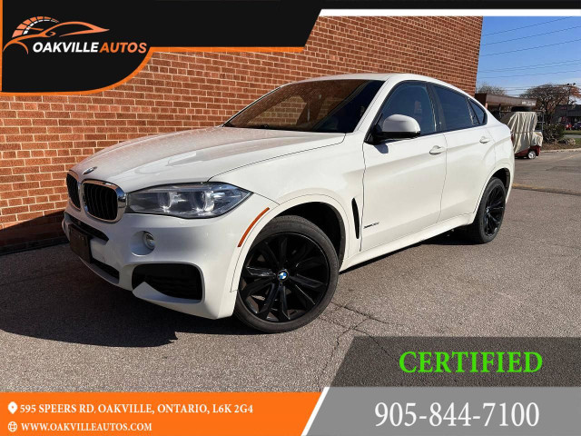 2016 BMW X6 Certified, White on Red Leather, xDrive35i in Cars & Trucks in Oakville / Halton Region