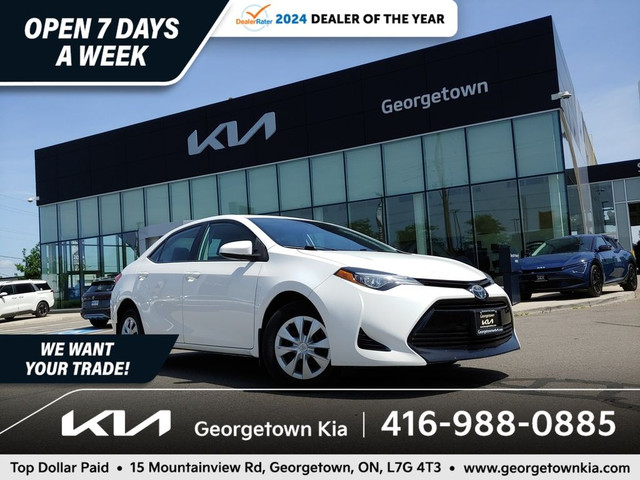 2017 Toyota Corolla CE 1.8L FWD | LANE DEPARTURE | FORWARD COLLI in Cars & Trucks in Oakville / Halton Region
