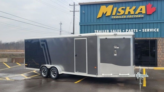 Neo NAS 7'x24' Enclosed Snowmobile Trailer in Cargo & Utility Trailers in Oakville / Halton Region - Image 3