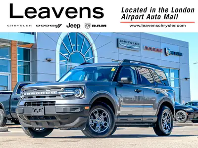 Grey 2024 Ford Bronco Sport 8-Speed Automatic 1.5L EcoBoost6 Speakers, Exterior Parking Camera Rear,...