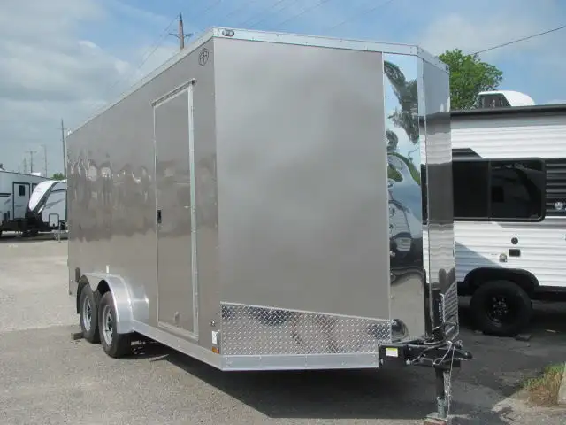 2025 CARGO MATE 7.5X16-SIDE BY SIDE PKG,7'6'' WIDE, FINANCING! in Cargo & Utility Trailers in Ottawa - Image 2