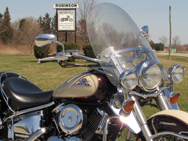  2000 Yamaha V-Star 1100 Classic Beautiful Rides Strong 46,200 KM $20 Wee in Street, Cruisers & Choppers in Leamington - Image 4