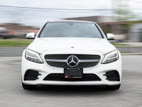 2019 Mercedes Benz C300 White Exterior on Black Interior comes with Navigation, Sunroof, a Clean CAR... (image 1)