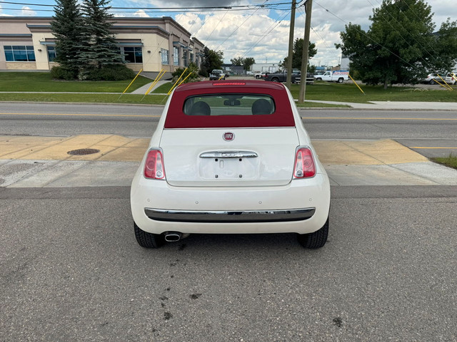 2012 FIAT 500c Lounge 1.4L FWD Convertible in Cars & Trucks in Calgary - Image 3
