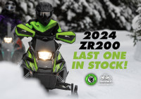 2024 Arctic Cat ZR 200 93/1.00 T-K Elec. Black/Green