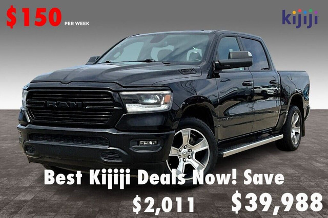 2019 Ram Ram 1500 4WD SPORT CREWCAB in Cars & Trucks in Edmonton