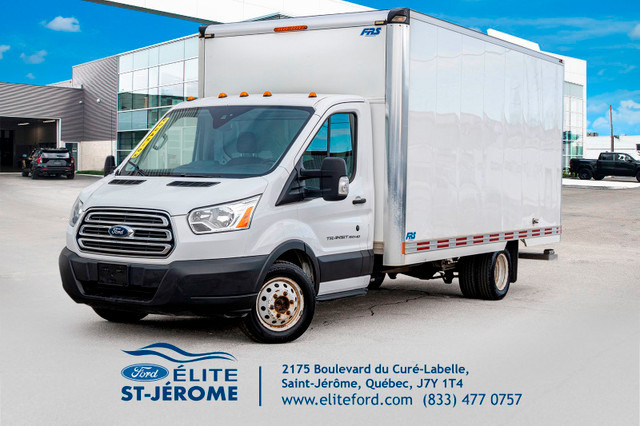 2017 Ford Transit Chassis Cab TEL QUEL, ROUE DOUBLE, PAS D'INSPE in Cars & Trucks in Laurentides