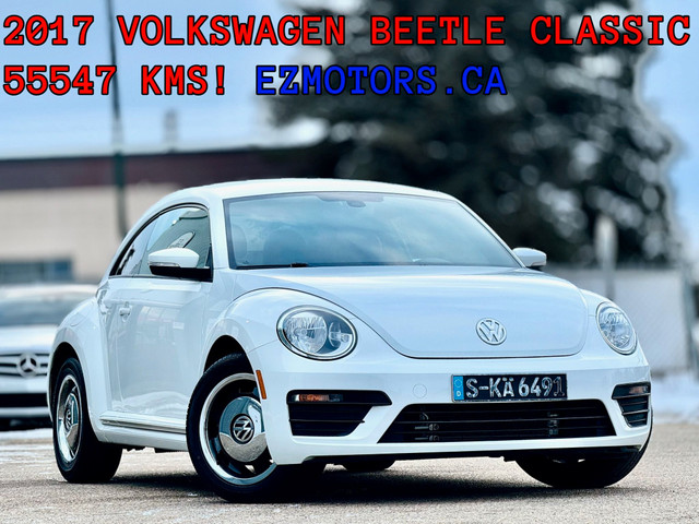 2017 Volkswagen Beetle Coupe CLASSIC/ONE OWNER/55547 KMS! CERTIF in Cars & Trucks in Red Deer