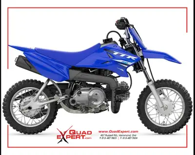 Our littlest TT-R 50 made to teach the thrill of riding boasts big YZ styling, four-stroke power, a...