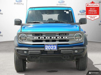 New Price! Odometer is 20559 kilometers below market average! Velocity Blue Metallic 2023 Ford Bronc... (image 7)