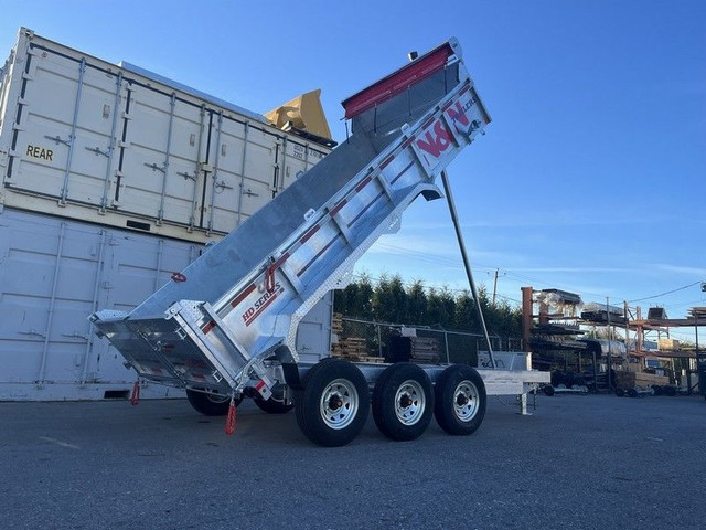 Dompeur galvanisé HD 7X16, N&N, HD82192G21K, 3X7000 in Cargo & Utility Trailers in City of Montréal - Image 2