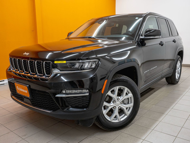 2023 Jeep Grand Cherokee LIMITED 4X4 *NAV* CUIR *SIEGES CHAUF* C in Cars & Trucks in Laurentides