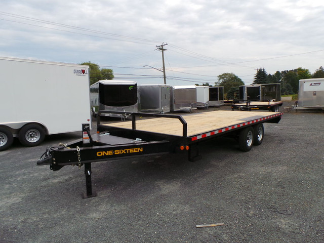 2023 ONE-SIXTEEN 102X20' DECK OVER EQUIPMENT TRAILERS 14000LB  in Cargo & Utility Trailers in Fredericton
