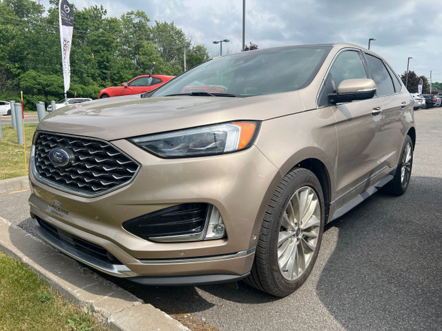 2020 Ford Edge TITANIUM AWD CUIR TOIT PANO CARPLAY Titanium in Cars & Trucks in City of Montréal