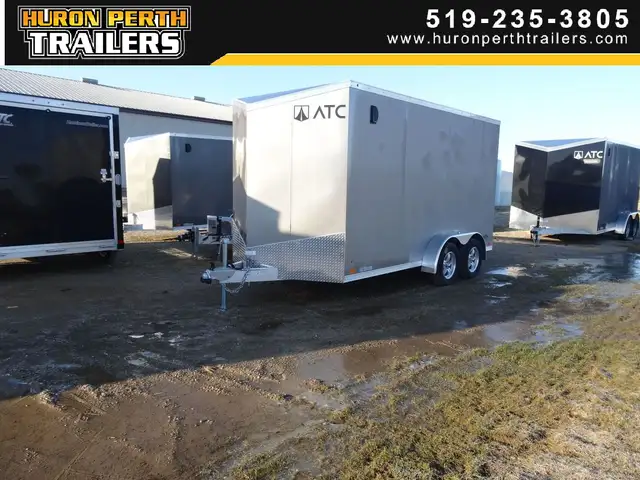 2022 ATC Raven 7x14+2 Enclosed Aluminum Trailer in Cargo & Utility Trailers in Grand Bend - Image 2