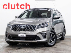 2019 Kia Sorento SXL V6 w/ Apple CarPlay & Android Auto, Panoramic Moonroof, 360 Cam