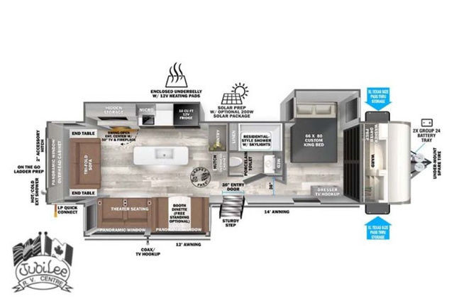 2025 Forest River 308RL in Travel Trailers & Campers in Kamloops - Image 3
