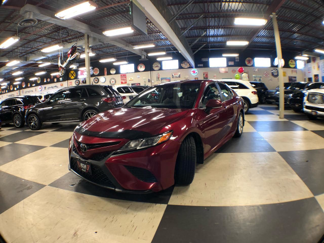 2018 Toyota Camry SE AUTO LEATHER A/CARPLAY B/SPOT P/START CAMER in Cars & Trucks in City of Toronto - Image 3