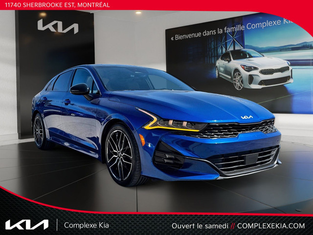 2022 Kia K5 GT *Taux a partir 5.23%* Cuir Brun GPS Toit Pano Mag in Cars & Trucks in City of Montréal - Image 3