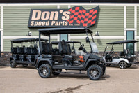 2024 HDK Electric Vehicles D5 Maverick 4 Golf Cart Black