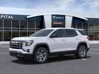 This 2025 GMC Terrain in Summit White is equipped with AWD and Turbocharged Gas I4 1.5L/-TBD- engine... (image 2)