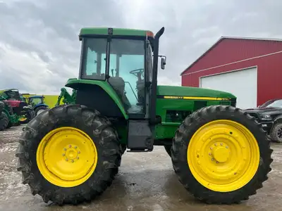 1998 John Deere 7410 High Crop MFWD, 9859 hours, new back tires, good front tires, 16 speed Powerqua...