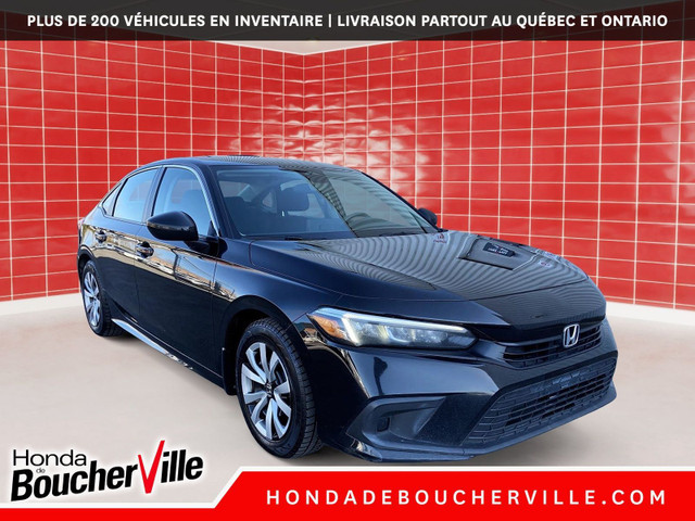 2022 Honda Civic Sedan LX AUTOMATIQUE, CARPLAY ET ANDROID, PAS D in Cars & Trucks in Longueuil / South Shore - Image 3