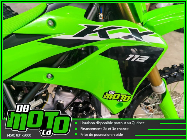 2024 Kawasaki KX 112 ** AUCUN FRAIS CACHE ** in Dirt Bikes & Motocross in West Island - Image 4