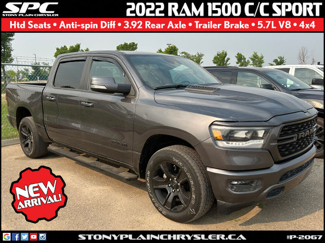 2022 RAM 1500 Sport 4x4 Crew Cab 5'7 in Cars & Trucks in St. Albert