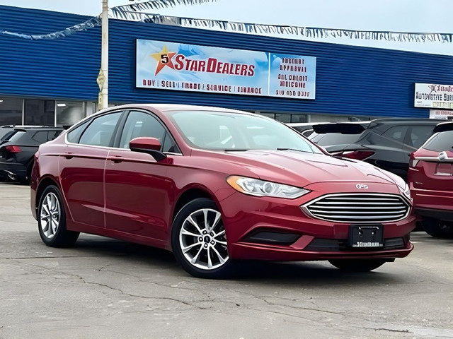 2017 Ford Fusion NAV LOADED GREAT CONDITION WE FINANCE ALL CREDI in Cars & Trucks in London