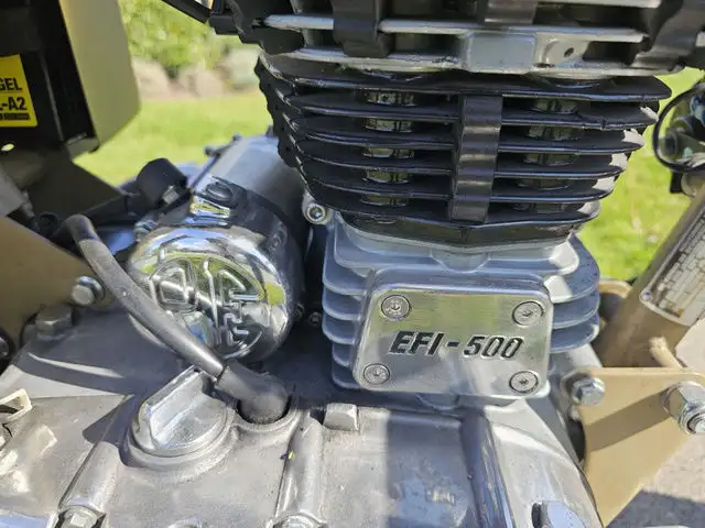 2012 Royal Enfield Classic 500 Desert Storm in Street, Cruisers & Choppers in Chilliwack - Image 7