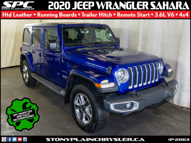 2020 Jeep Wrangler Unlimited Sahara 4x4 for sale in Cars & Trucks in St. Albert